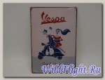 Знак винтажный VESPA тип 4