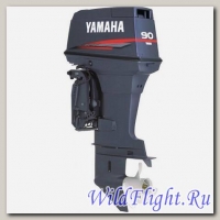 Двухтактный подвесной лодочный мотор Yamaha 90AETOL с отдельным впрыском масла