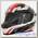 Шлем AFX FX-24 STINGER STREET HELMET WHITE/BLACK/RED
