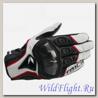 Перчатки кожаные RS Taichi RST422 black/white r