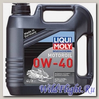 Синтетическое моторное масло для снегоходов Liqui Moly Snowmobil Motoroil 0W-40 (4л) (LIQUI MOLY)